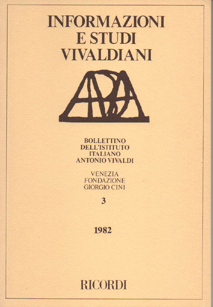 Informazioni e Studi Vivaldiani 03