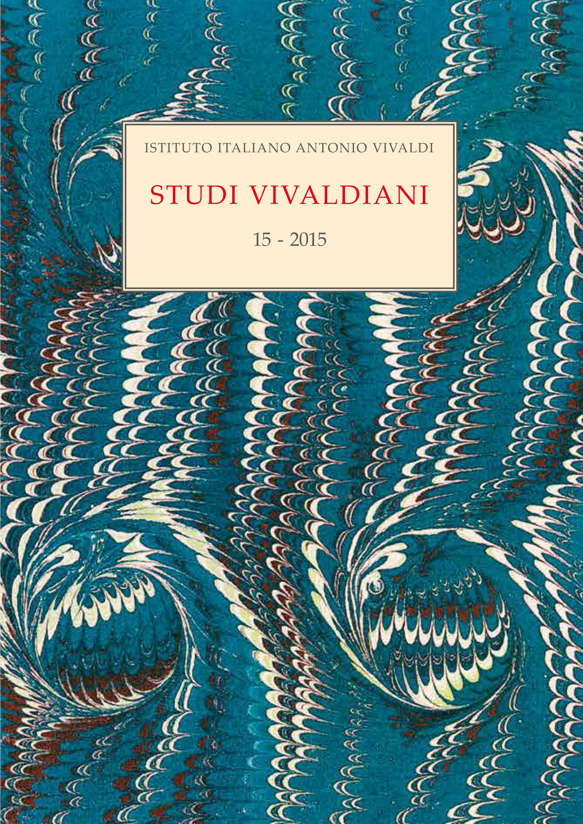 Studi Vivaldiani 15 - 2015