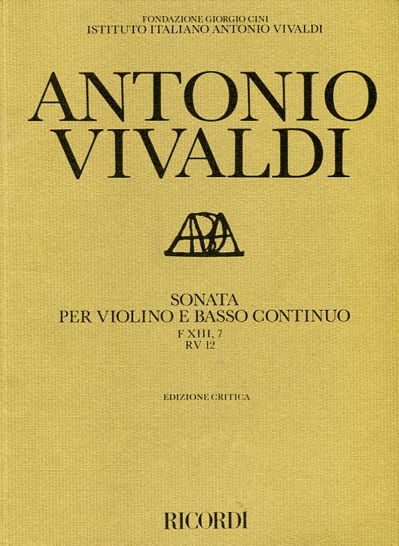 Sonata per violino e basso continuo