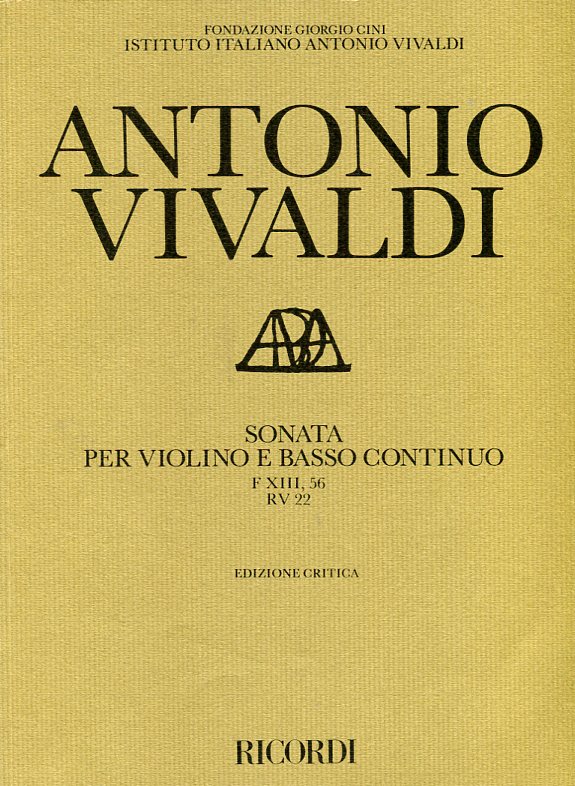 Sonata per violino e basso continuo