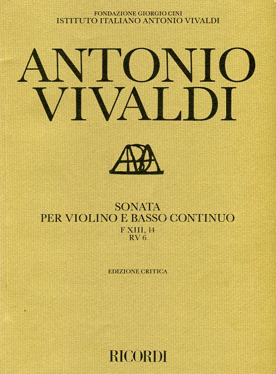Sonata per violino e basso continuo