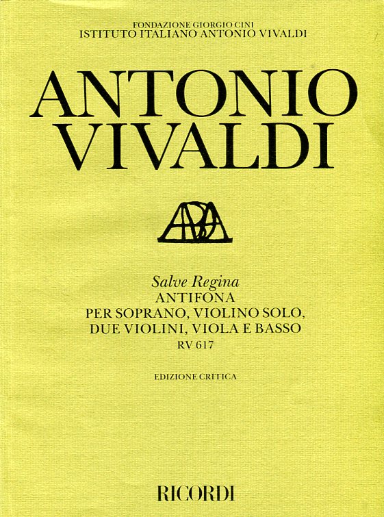 Salve Regina, Antifona per soprano, violino solo, due violini, viola e basso