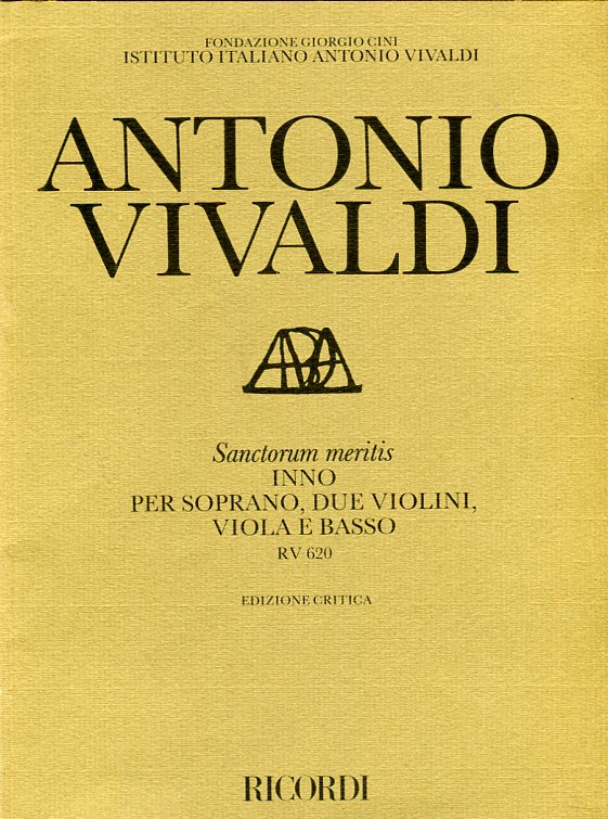 Sanctorum meritis, Inno per soprano, due violini, viola e basso