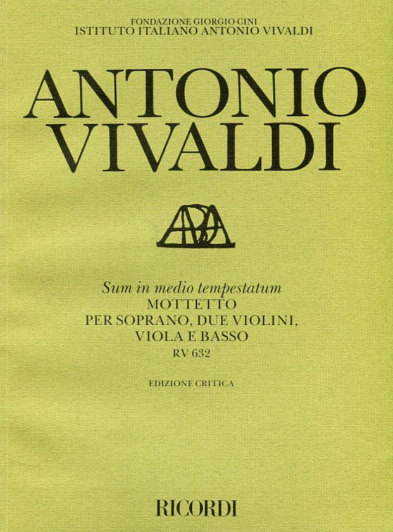 Sum in medio tempestatum, Mottetto per soprano, due violini, viola e basso