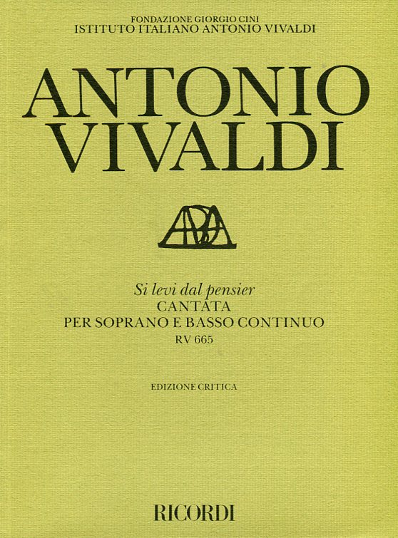 Si levi dal pensier, Cantata per soprano e basso continuo