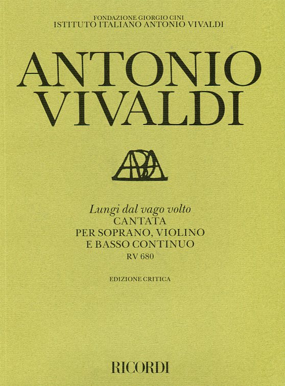 Lungi dal vago volto, Cantata per soprano, violino e basso continuo