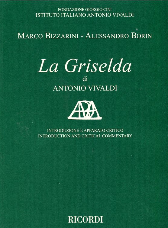 Griselda - Riduzione per canto e pianoforte condotta sull'edizione critica