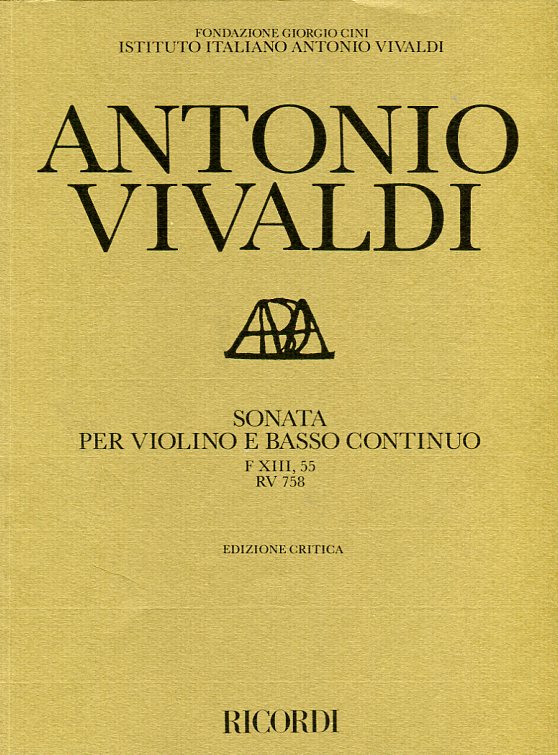 Sonata per violino e basso continuo