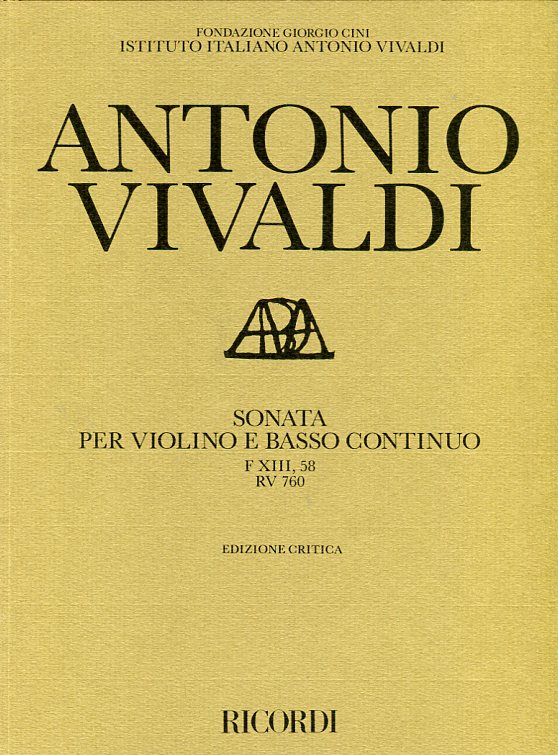 Sonata per violino e basso continuo
