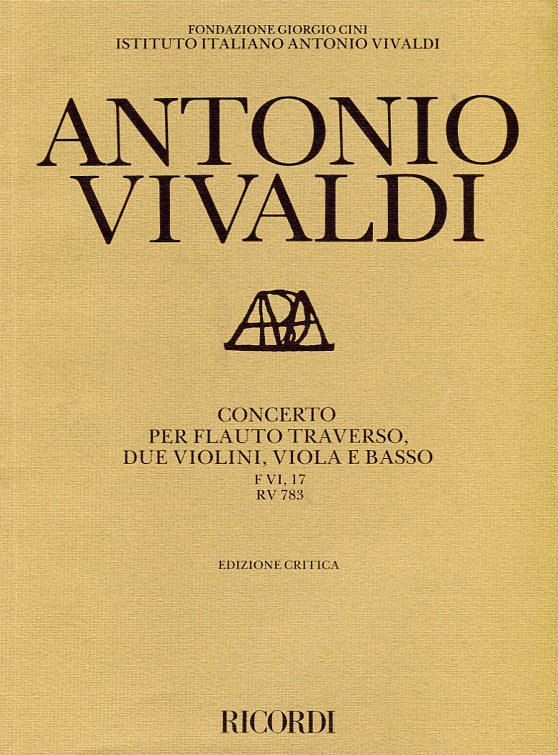 Concerto per flauto traverso, due violini, viola e basso