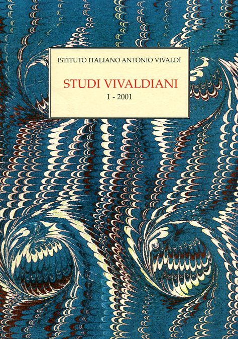 Studi Vivaldiani 01 - 2001