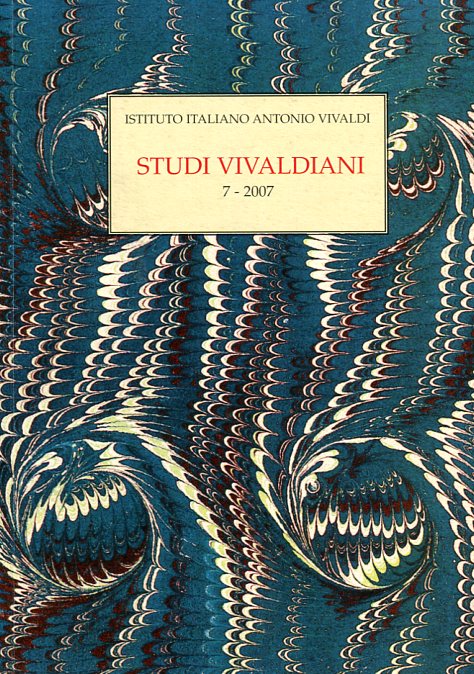 Studi Vivaldiani 07 - 2007