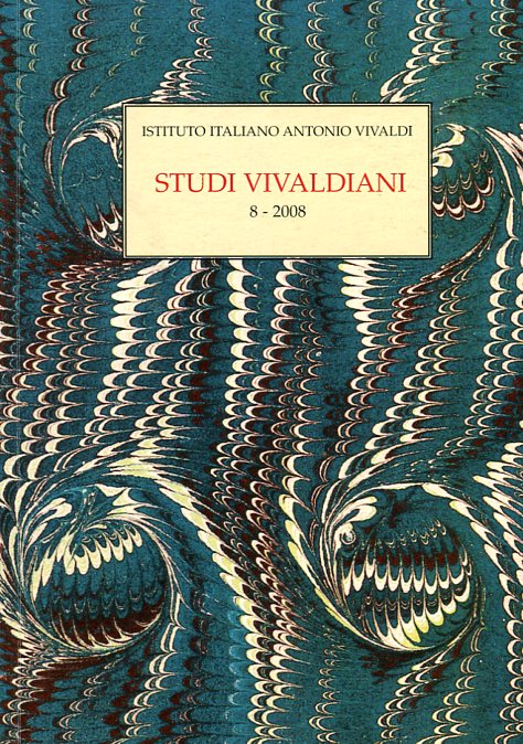 Studi Vivaldiani 08 - 2008