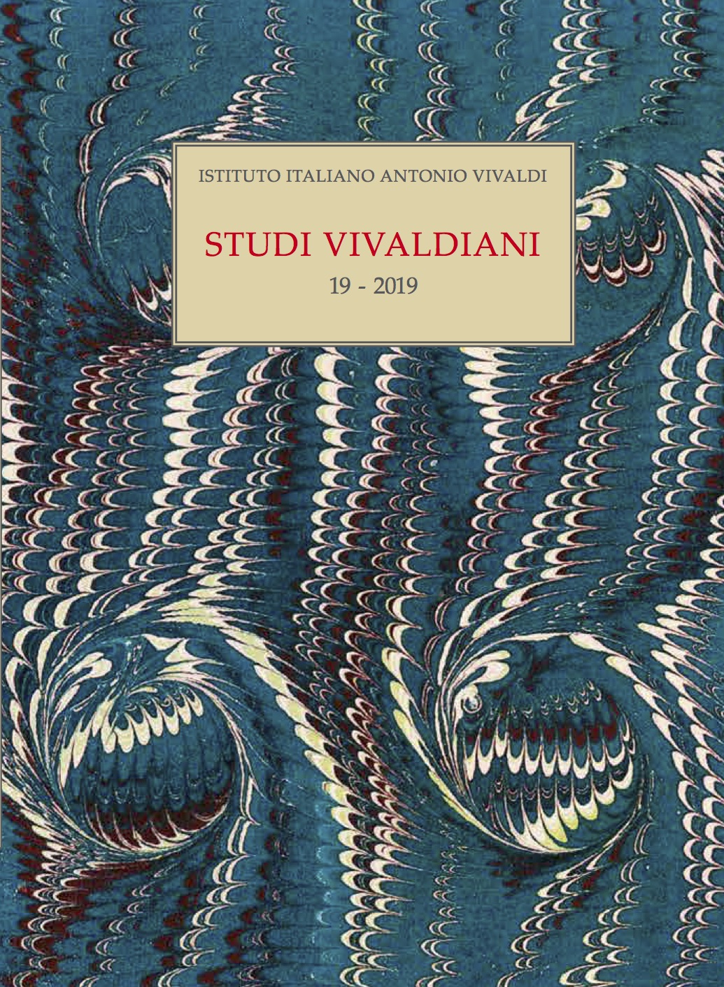 Studi Vivaldiani 19 - 2019