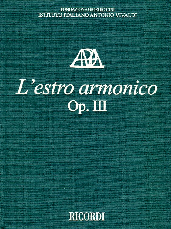 L'Estro Armonico Opera Terza